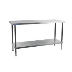 Table centrale en inox soud&eacute;e Holmes 1800 mm