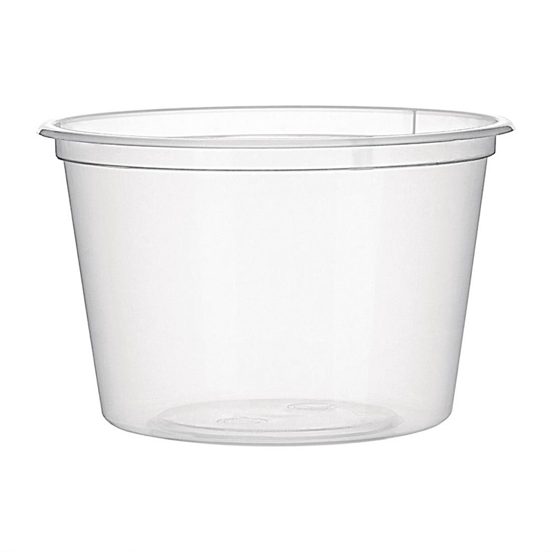 Pots &agrave; sauce micro-ondables en plastique Fiesta Recyclable 100ml (lot de 100)