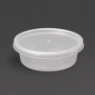 Pots &agrave; sauce micro-ondables en plastique Fiesta Recyclable 50ml (lot de 100)
