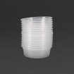 Pots &agrave; sauce micro-ondables en plastique Fiesta Recyclable 50ml (lot de 100)