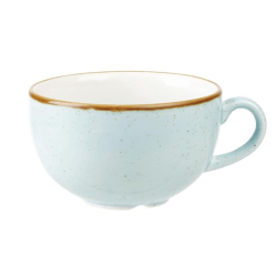 Tasses &agrave; cappuccino Churchill Stonecast bleues 354ml (lot de 12)