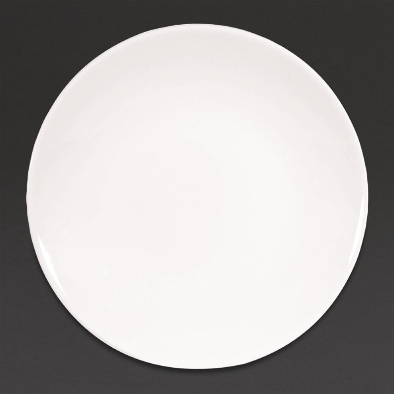 Assiettes creuses blanches Churchill Profile 255mm (lot de 12)