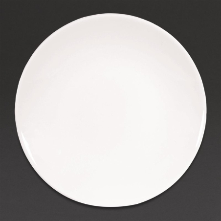 Assiettes creuses blanches Churchill Profile 255mm (lot de 12)
