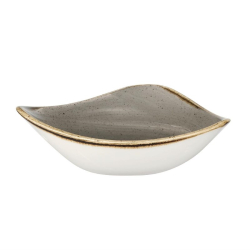 Bols triangulaires Churchill Stonecast gris 153mm (lot de 12)