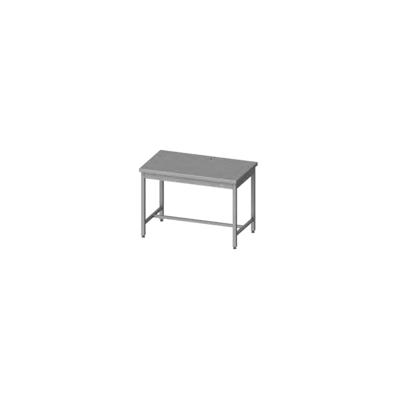 centrale tafel zonder laag plank 600x600x850 mm, te monteren
