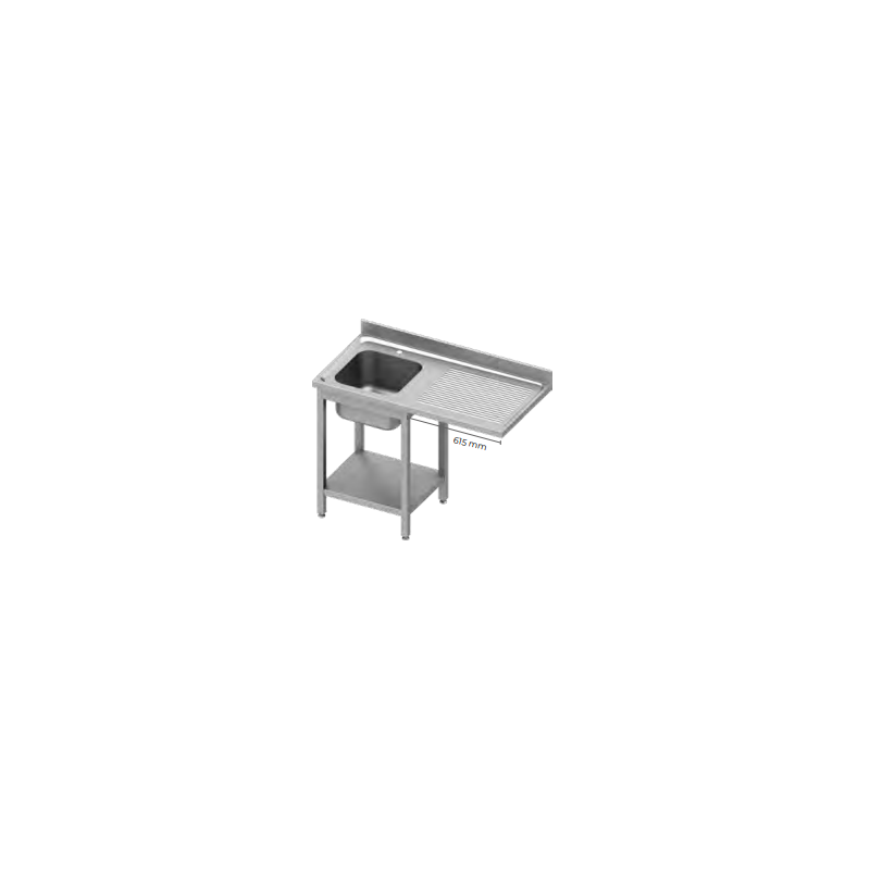 1-BAC (G) Duiken met ruimte voor vaatwasser 1200x700x900, om te worden gemonteerd