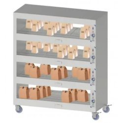 Verwarmde plank mobiel 120