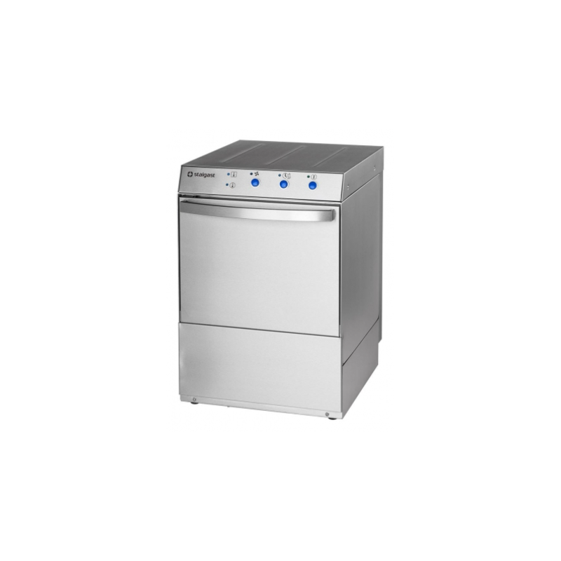 Glazenwasser 400x400 met afwasmiddelautomaat en afvoerpomp