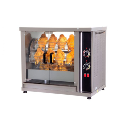 Elektrische rotisserie met 3 draaispie&euml;n - Combisteel -&hellip;