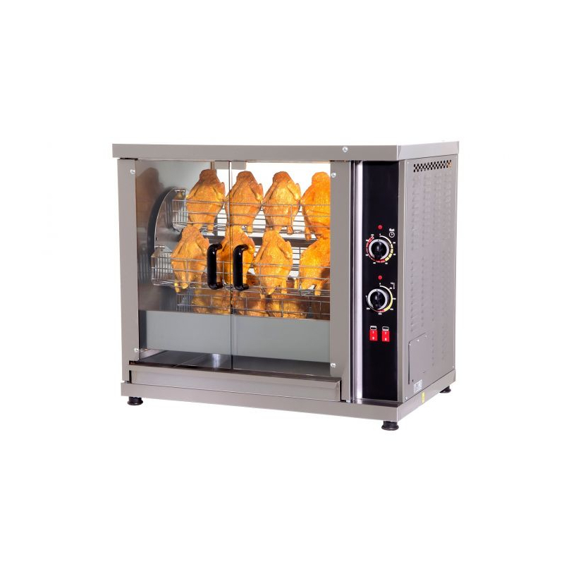 Elektrische rotisserie met 3 draaispie&euml;n - Combisteel - 7472.0040