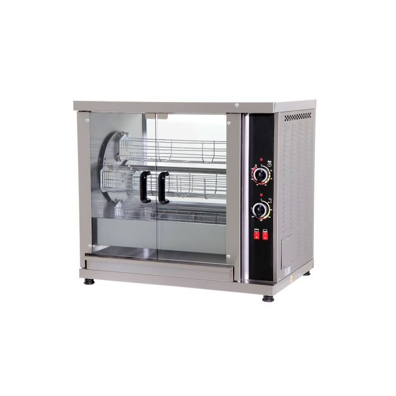 Elektrische rotisserie met 3 draaispie&euml;n - Combisteel - 7472.0040