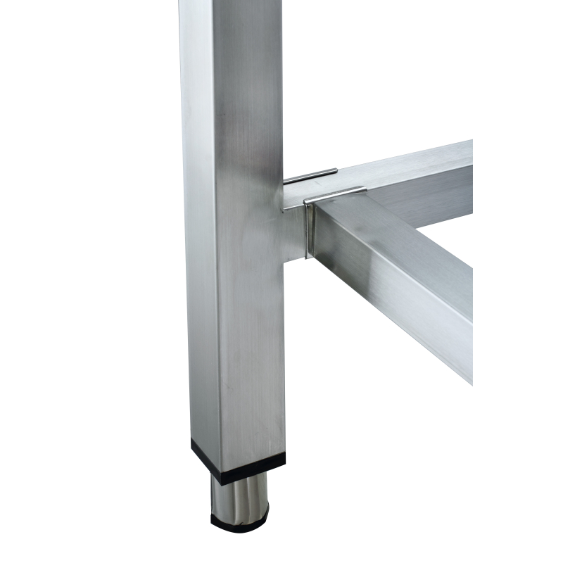 Roestvrijstalen tafel met onderblad 1800 x 700mm - GDATS-187 - Materiel Horeca