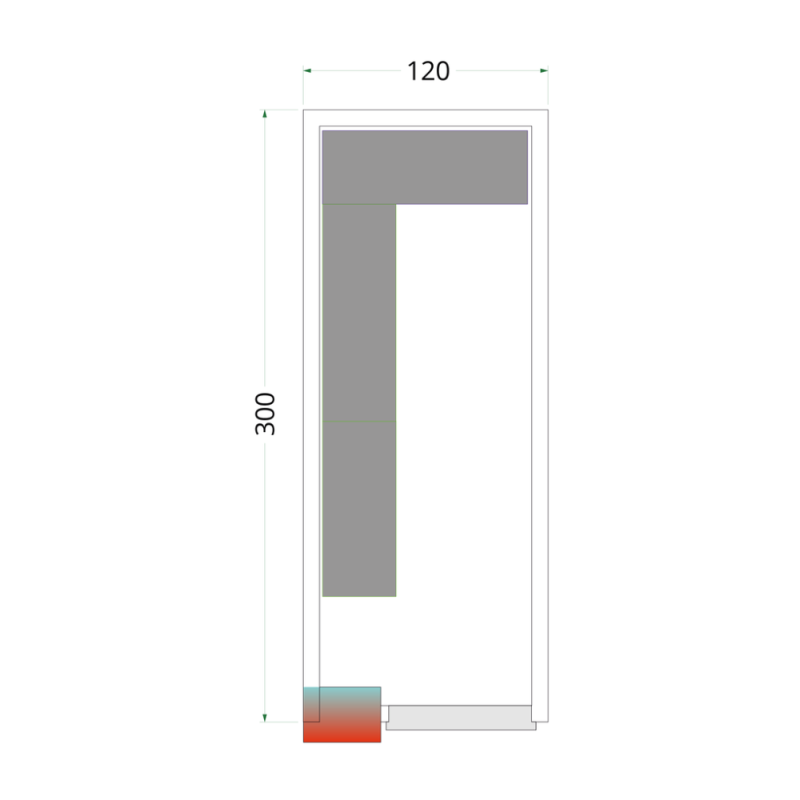 Set voor rekkensysteem - CRPF1230E