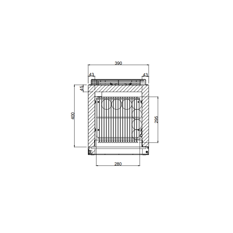 Drankenkoelkast van 220 liter - SD220C