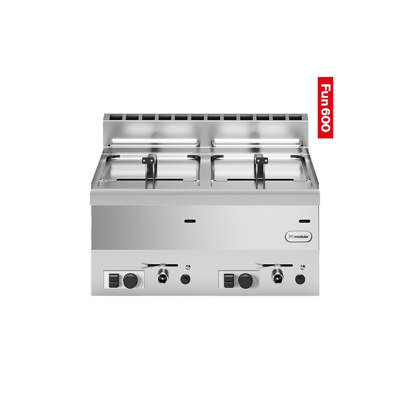 Friteuse 08L+08L EMGA - 318653