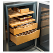 Humidor avec Hygrom&eacute;trie R&eacute;glable et Porte en Verre Isolant - ZKes 453-20 - Liebherr