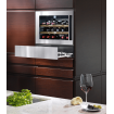 Armoire &agrave; Vin Encastrable Porte en Acier Inox - WKEes 553-26 - Liebherr
