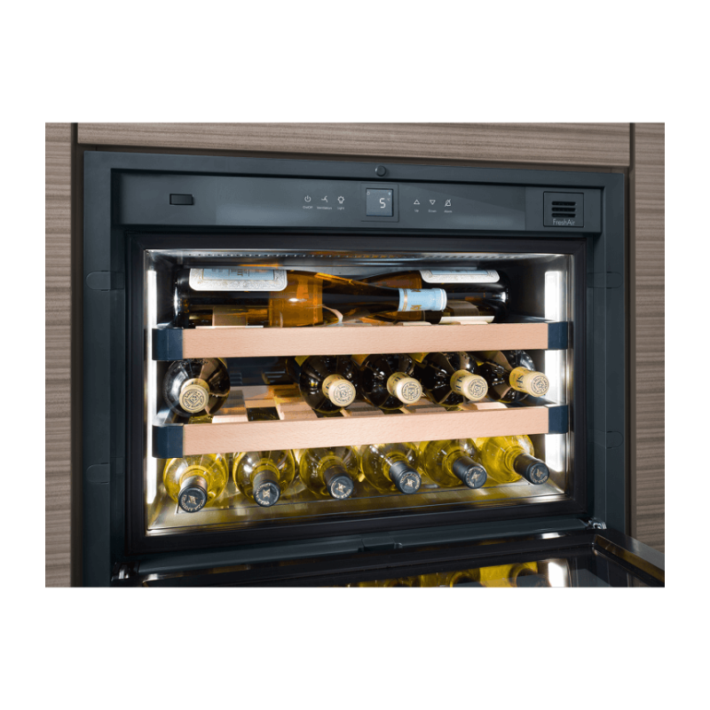 Cave &agrave; vin compacte encastrable TipOpen - WKEgb 582-26 - GrandCru