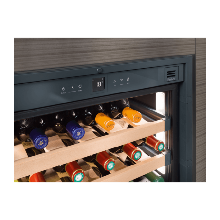 Cave &agrave; vin compacte encastrable TipOpen - WKEgb 582-26 - GrandCru