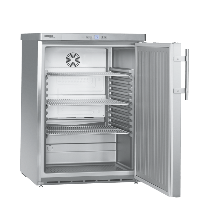 R&eacute;frig&eacute;rateur de table en acier inoxydable - FKUv 1660-24 - Liebherr