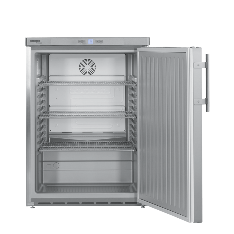 R&eacute;frig&eacute;rateur de table en acier inoxydable - FKUv 1660-24 - Liebherr