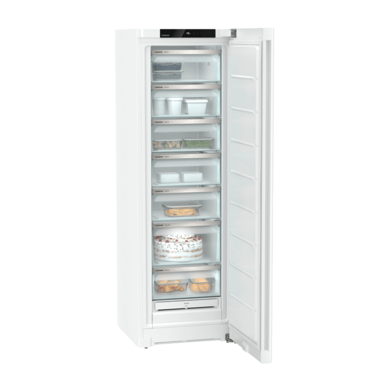 Cong&eacute;lateur mod&egrave;le armoire Pose Libre Blanc avec NoFrost - FNd 522i-22 - Plus