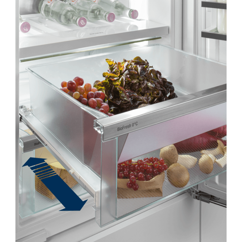 R&eacute;frig&eacute;rateur Combin&eacute; Encastr&eacute; avec IceMaker - ICBNdi 5163-22 - Liebherr