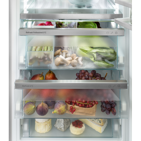 R&eacute;frig&eacute;rateur Encastr&eacute; Int&eacute;rieur SmartSteel avec BioFresh - IRBAc 5190-22 - Liebherr