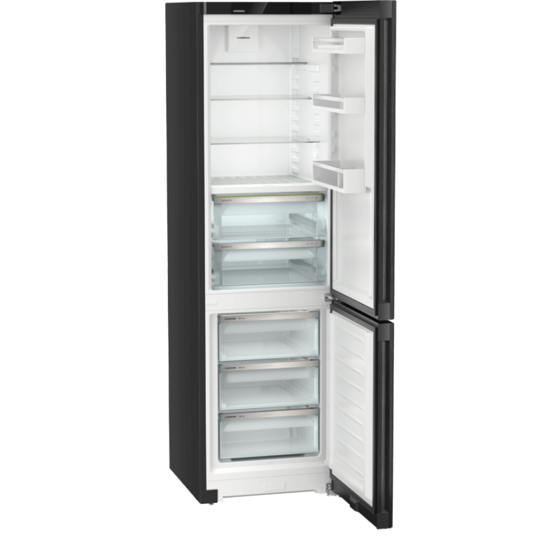 R&eacute;frig&eacute;rateur-cong&eacute;lateur Portes BlackSteel avec BioFresh - CBNbdc 573i-22 - Liebherr