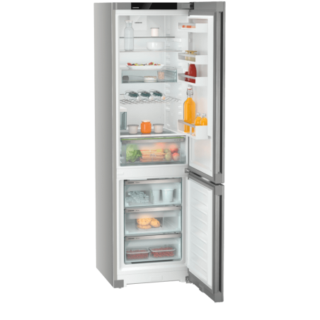 Combin&eacute; R&eacute;frig&eacute;rateur-Cong&eacute;lateur High-Tech - CNsfc 574i-22 - SilverPlus