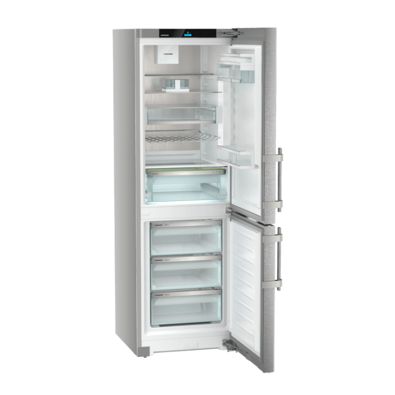 R&eacute;frig&eacute;rateur Combin&eacute; Intelligent avec Paroi Arri&egrave;re S&egrave;che SmartSteel - SCNsdc 525i-22/617 - Premium