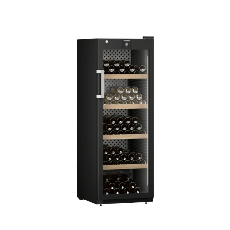 Cave de vieillissement &Eacute;l&eacute;gante Armoire &agrave; Vin Noire - WPbli 5031-20 - Liebherr