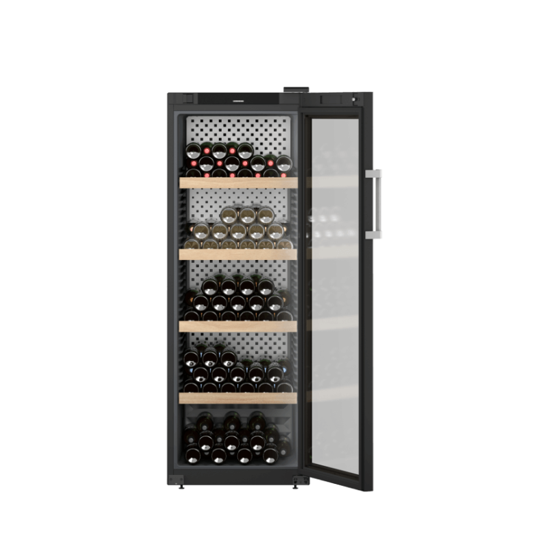 Cave de vieillissement &Eacute;l&eacute;gante Armoire &agrave; Vin Noire - WPbli 5031-20 - Liebherr