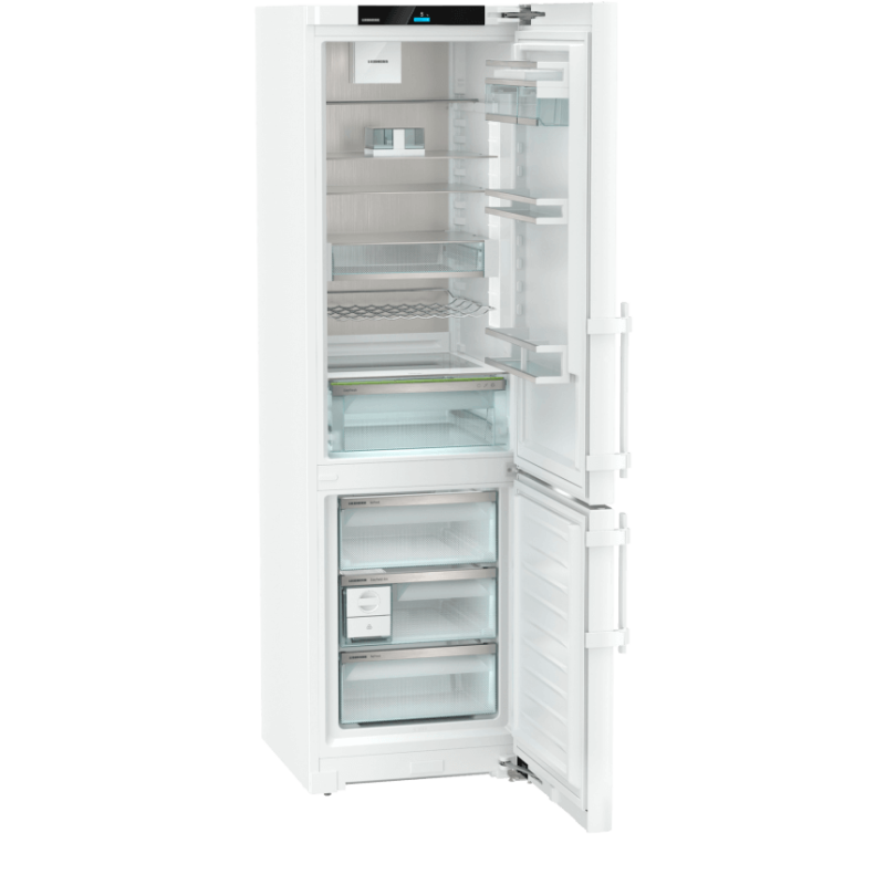 R&eacute;frig&eacute;rateur Combin&eacute; avec Paroi Arri&egrave;re SmartSteel - CNd 5753-20 - Liebherr