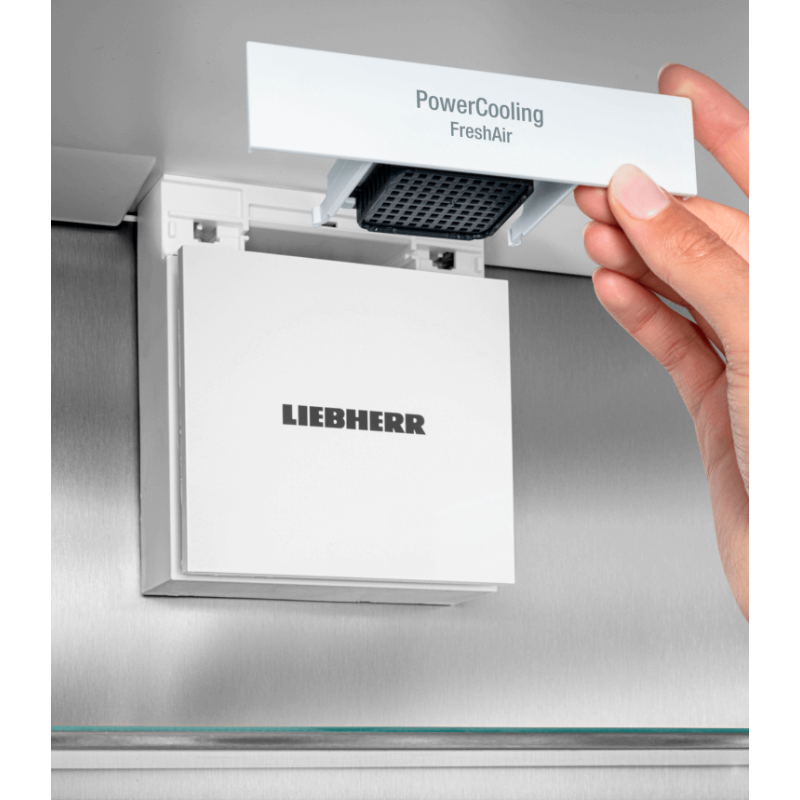 R&eacute;frig&eacute;rateur Combin&eacute; avec Paroi Arri&egrave;re SmartSteel - CNd 5753-20 - Liebherr