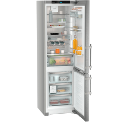 R&eacute;frig&eacute;rateur Combin&eacute; &agrave; Paroi Arri&egrave;re SmartSteel avec &Eacute;cran Tactile - CNsdd 5753-20 - Prime