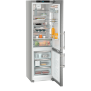 R&eacute;frig&eacute;rateur Combin&eacute; &agrave; Paroi Arri&egrave;re SmartSteel avec &Eacute;cran Tactile - CNsdd 5753-20 - Prime
