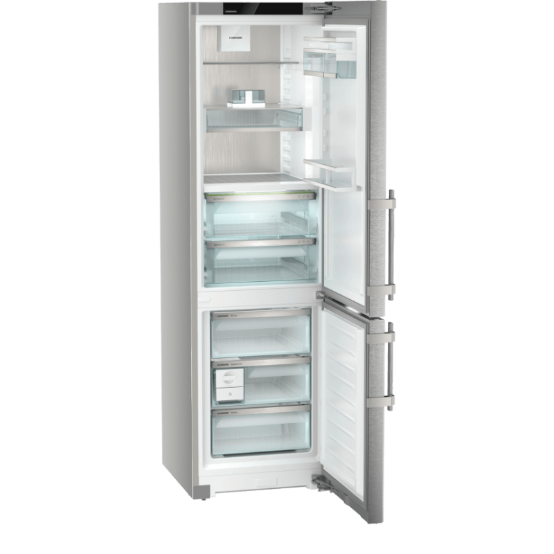 R&eacute;frig&eacute;rateur Combin&eacute; SmartSteel avec LightTower - CBNsdc 5753-20 - Prime