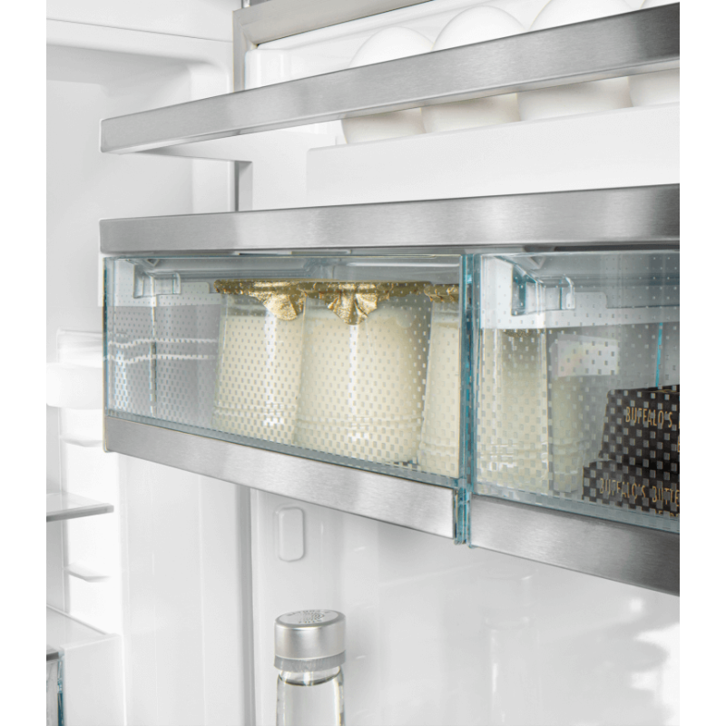 R&eacute;frig&eacute;rateur Combin&eacute; SmartSteel avec LightTower - CBNsdc 5753-20 - Prime