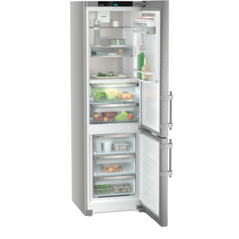R&eacute;frig&eacute;rateur Combin&eacute; NoFrost avec SmartSteel - CBNsdb 5753-20 - Liebherr