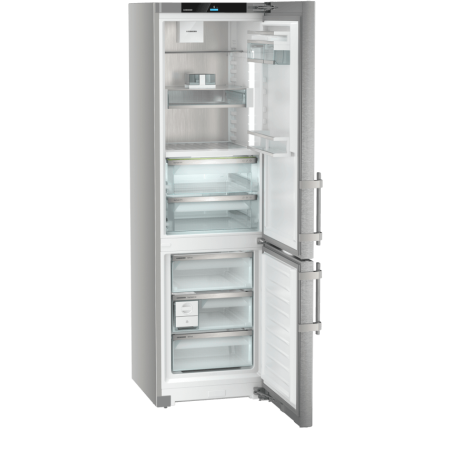 Combin&eacute; R&eacute;frig&eacute;rateur-Cong&eacute;lateur SmartSteel avec &eacute;cran tactile - CBNsda 5753-20 - Liebherr