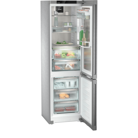 Combin&eacute; R&eacute;frig&eacute;rateur Cong&eacute;lateur Acier Inox Peak - CBNstb 579i-22 - Liebherr