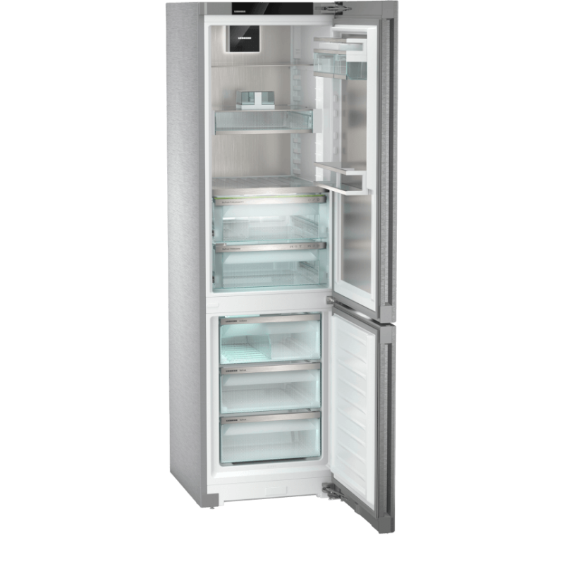 Combin&eacute; R&eacute;frig&eacute;rateur Cong&eacute;lateur Acier Inox Peak - CBNstb 579i-22 - Liebherr