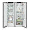 Cong&eacute;lateur Armoire Side-by-Side Flexibilit&eacute; Maximale - XRFsf 5225-22 - SilverFinish