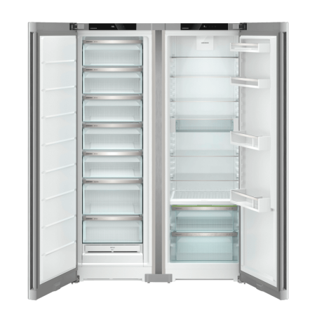 Cong&eacute;lateur Armoire Side-by-Side Flexibilit&eacute; Maximale - XRFsf 5225-22 - SilverFinish