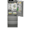 R&eacute;frig&eacute;rateur combin&eacute; encastrable avec machine &agrave; gla&ccedil;ons - ECBNe 7870-20 - Liebherr