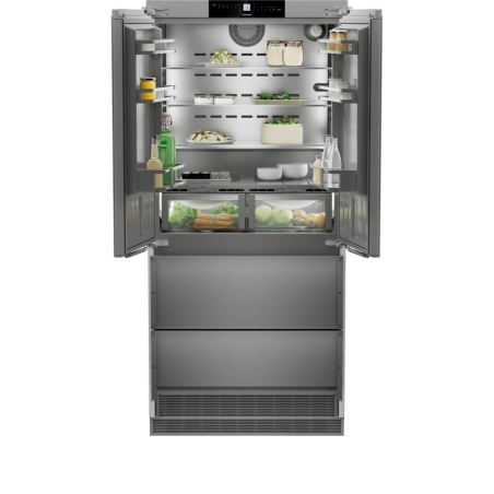 R&eacute;frig&eacute;rateur Combin&eacute; FrenchDoor Largeur 91 cm - ECBNe 8872-20 - Liebherr