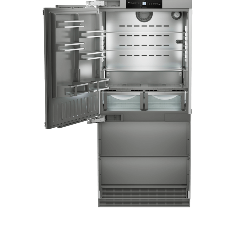 R&eacute;frig&eacute;rateur Encastrable Grande Capacit&eacute; avec Machine &agrave; Gla&ccedil;ons - ECBNe 8871-20/617 - Liebherr