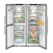 R&eacute;frig&eacute;rateur Combin&eacute; avec Paroi Arri&egrave;re SmartSteel - XRCsd 5255-22 - Liebherr
