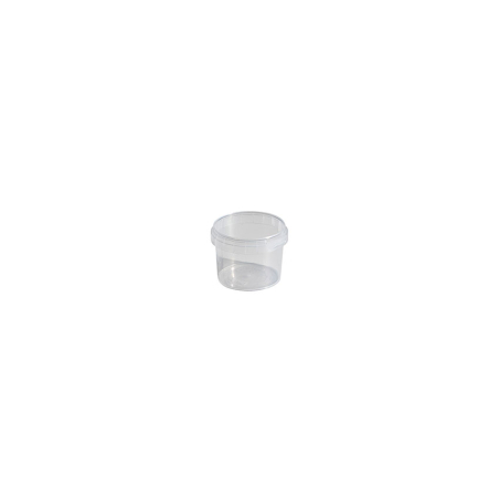 Pot &oslash;69mm- 120ml - excl. Couvercle Serie unipak rond - UPP-5101-990 - Linum